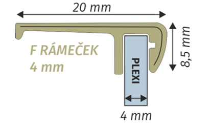 F-rámeček _rozměr
